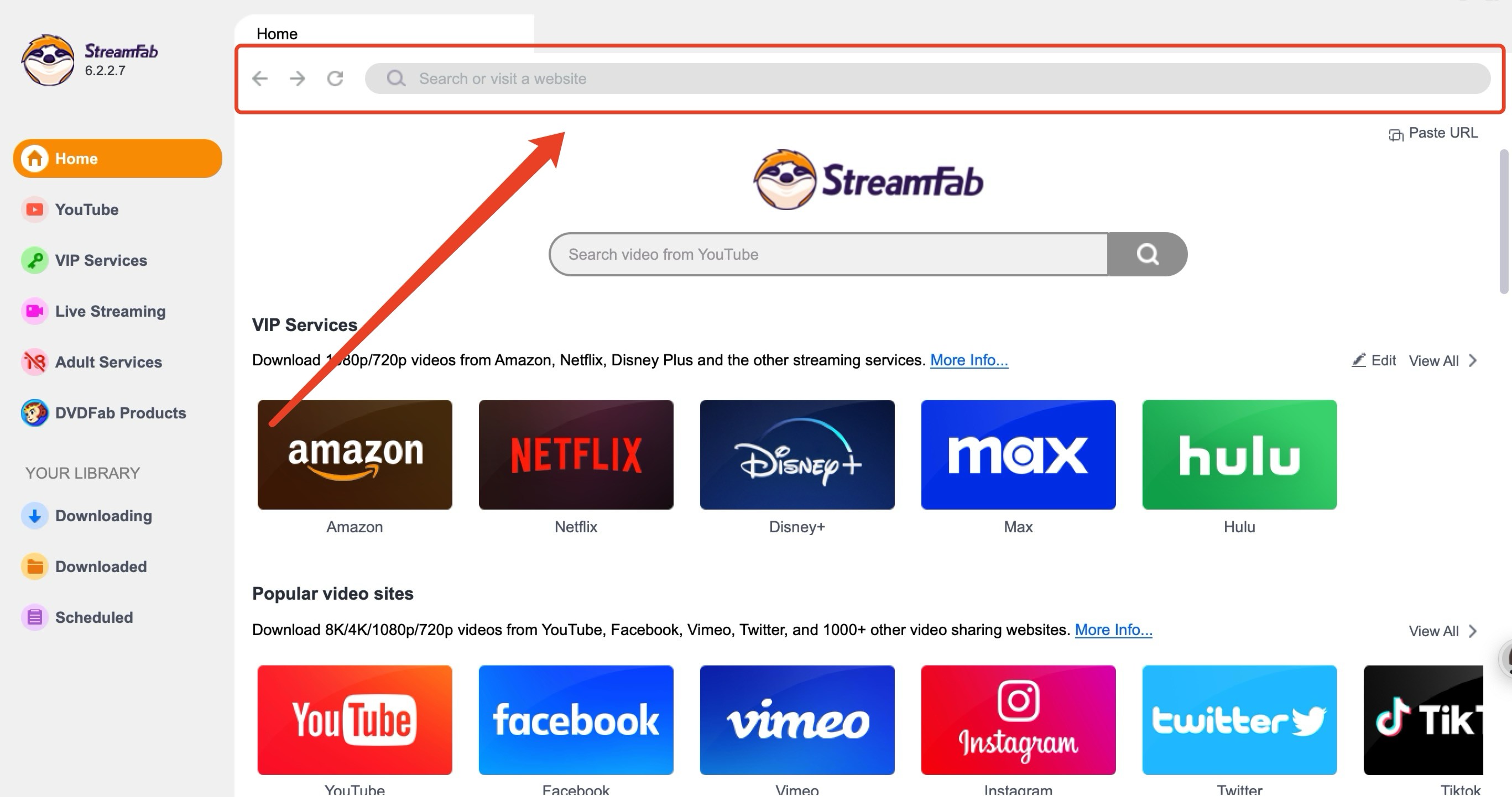 how to download video from m3u8 on pc in 2025: step 2 of streamfab